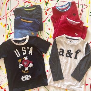 Lot of Abercrombie kids shirts